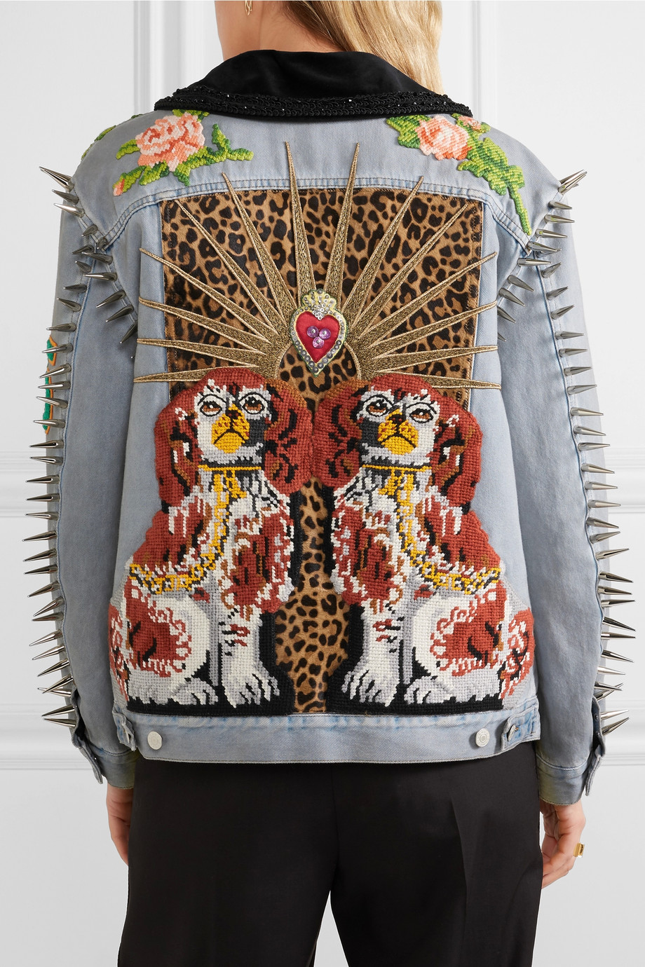 Gucci Denim Jacket with Applique