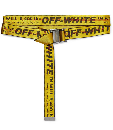 off white logo belt