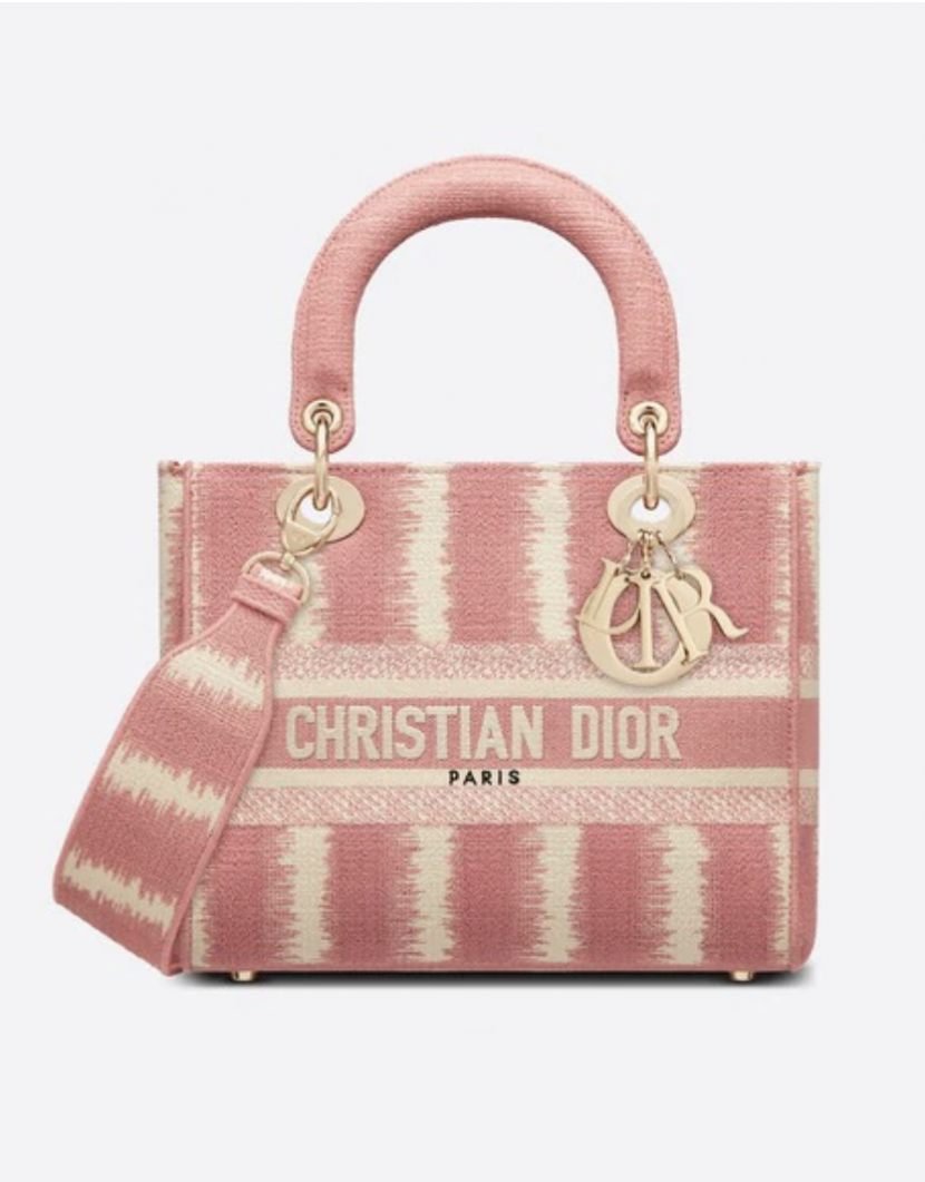 Christian Dior Bayadere Stripe Book Tote