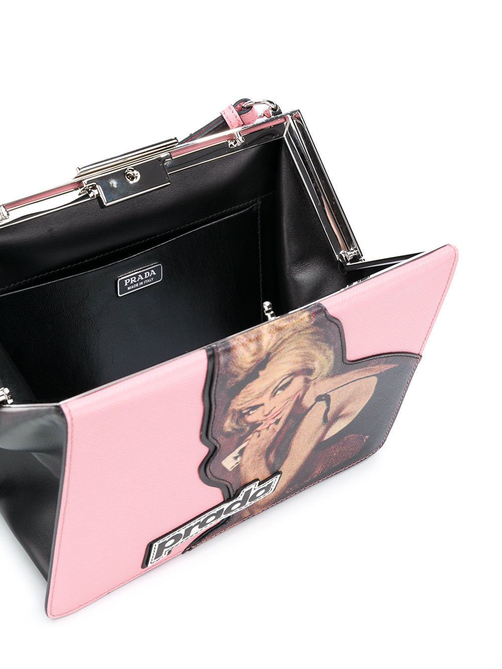 prada printed bag